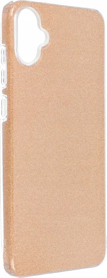 Mbulesë telefoni Shining për Samsung Galaxy A05, TPU + PC, me shkëlqim, ngjyrë e artë