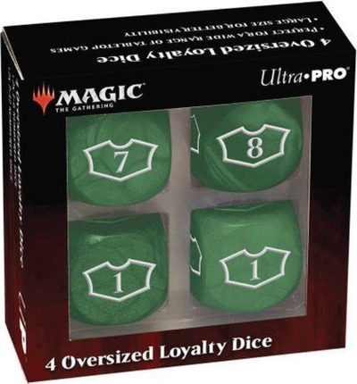 Set zare Ultra Pro Magic The Gathering Forest Deluxe Loyalty, 22 mm, jeshile