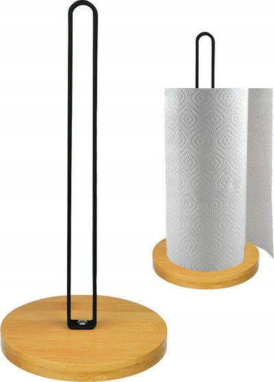 Mbajtës letre kuzhine Brunbeste BB-1733, çelik inox, argjendtë