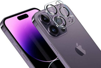 Mbrojtëse kamere Crong Lens Shield, për iPhone 14 Pro 14 Pro Max, transparente