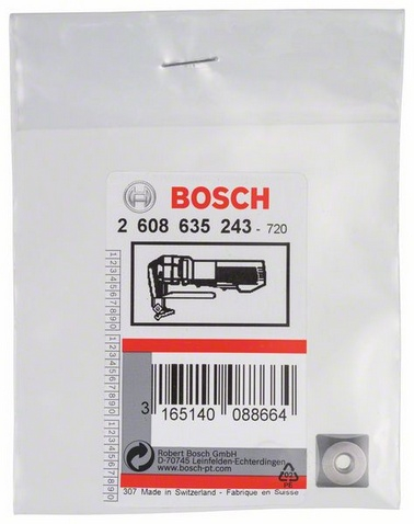 Thikë prerëse Bosch Shear Knife 2608635243, për GSC 10.8 V LI, për fletë metali