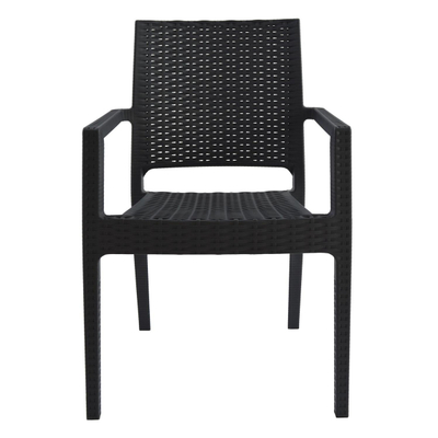 Karrige me krahë, polipropilen, 57×55,5×89 cm (HM5134.01), gri