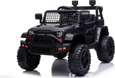 Makine elektrike për kalamaj Ramiz Jeep Dark Night, 12V, 2 motorë, e zezë