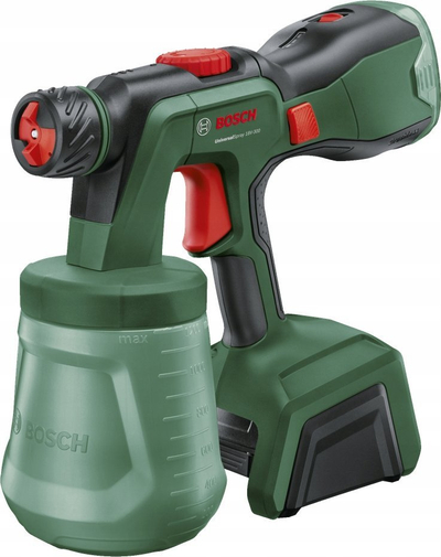 Систем за прскање боја Bosch UNIVERSALSPRAY 18V-300 P4A, без кабел, 18V, без батерија