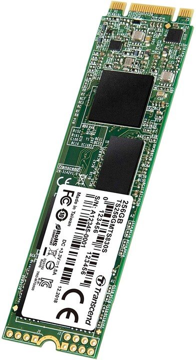 SSD  Transcend MTS830S, M.2 - 256GB