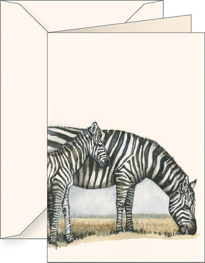 Kartolinë me zarf Zebra B6, letër 200g, me dizajn zbukurues