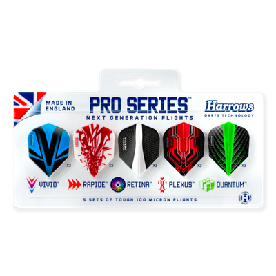 Flutura për shigjeta pikado Harrows PRO SERIES 15