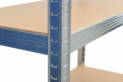 Raft metalik Awtools me 5 rafte, 180x90x40 cm, mban deri 200 kg, i galvanizuar