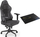 Karrige gaming Endorfy Scrim BK EY8A001 me tapet dyshemeje FP120R EY8G001, deri 120 kg, e zezë