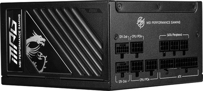 Furnizues energjie MSI MPG A850GS PCIE5, 850W, 80PLUS Gold, i zi