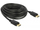 Kabllo Delock DisplayPort - DisplayPort, 10m, e zezë