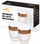 Gotë latte ETA 4181 93020, set 2 cope, 350 ml, transparente