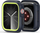 Mbrojtëse Dux Ducis Bamo për Apple Watch Series 7 8 9 45mm, PC i fortë, e zezë jeshile