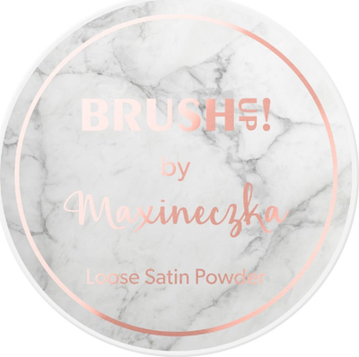 Pudër e lirshme Brush up! by Maxineczka Satin, efekt sateni, për fytyrë