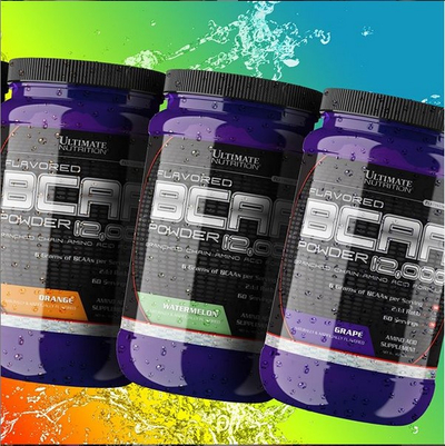 Aminoacide Ultimate Nutrition BCAA Powder, 12000 30 serv, 228g, Cherry