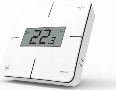 Termostat me kabllo Tech R-X, programim javor, ekran LCD, i bardhë
