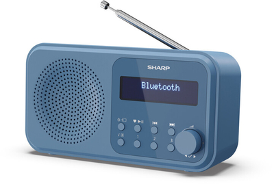 Radio Sharp DR-P420BL, blu