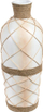 Vazo dekorative ROKAN Ceramic, terrakotë, e gjatë, bezhë e çelët