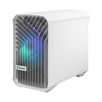 Kasë PC Fractal Design Torrent Nano RGB, e bardhë