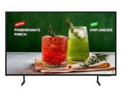 Ekran profesional Samsung LH43BEDHLGUXEN, 43\", 4K UHD, me Wi‑Fi, i zi