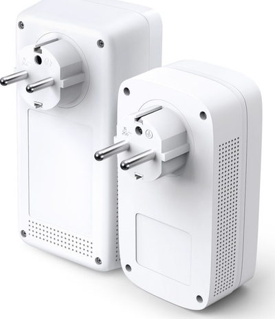 Adapter powerline TP-Link TL-WPA8631P KIT, Wi-Fi AC, 3x Gigabit, i bardhë