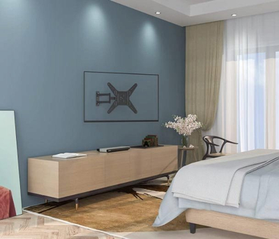 Mbajtëse muri për TV Nedis Ultra Slim, 32-55\", 50 kg, e zezë
