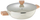 Рамно тавче Bergner Naturally BG-34747, 28cm, со капак, бело