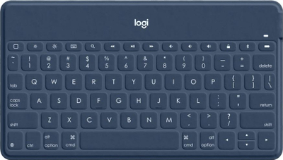 Tastierë Logitech Keys-To-Go, wireless, UK, e kaltërt