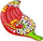 Dyshek pishine Bestway Fiesta Pepper, 1.95 x 0.99 m, vinil, shumëngjyrësh