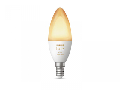 Llambë smart Philips Hue E14, 5.2W, Bluetooth, e bardhë e rregullueshme