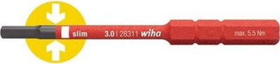 Wiha slimBit Електричен Бит, 6.0 mm, 75 mm