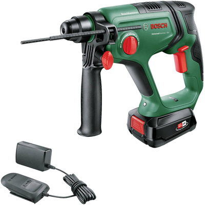 Çekiç rrotullues me bateri Bosch UniversalHammer 18V, 2.0 J, bateri 2.5 Ah Li Ion, jeshil