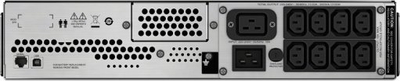 UPS APC Smart-UPS C SMC3000RMI2U, 3000VA 2100W, me ekran LCD, për rack 2U, ngjyrë e zezë