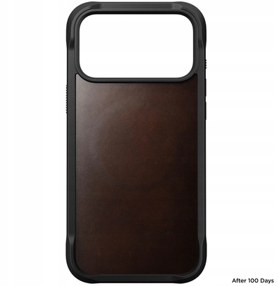 Futrollë Nomad MagSafe Leather Case, për iPhone 17 Pro Max, lëkurë e zezë