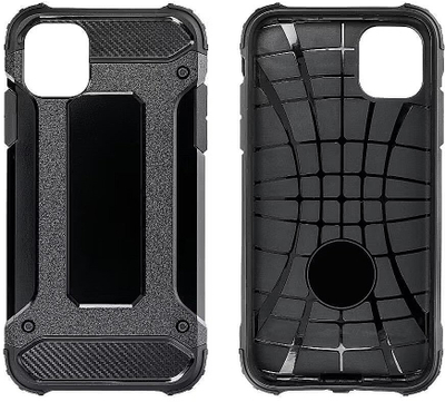 Mbrojtëse telefoni Mocco MO-ARC-S23-BK për Samsung Galaxy S23, rezistente ndaj goditjeve, Carbon Black, e zezë
