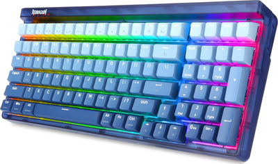 Tastierë mekanike Redragon K656 Garen, wireless, RGB, e purpurt