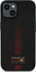 Këllëf për telefon Red Bull Carbon Fiber Power Bar MagSafe, për iPhone 14 6.1", polikarbonat dhe TPU, i zi