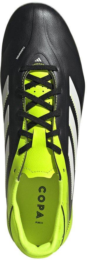 Këpucë futbolli Adidas Copa Pure III League 2G/3G AG JR2864, për bar sintetik, të zeza