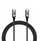 USB C кабел Bounn, 1m, PD 100W, 40 Gbps, 8K, црн