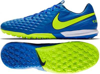Atlete futbolli Nike Tiempo Legend 8 PRO TF AT6136 474 AT6136 474, të kaltra, nr 39