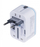 Adapter udhëtimi Donau Travel 13741831-14, universal, me porta USB, i bardhë