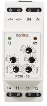 Relé kohe Zamel PCM-10/24V, 16A, 0.1 sekondë gjer në 10 ditë, 24-250V AC/DC