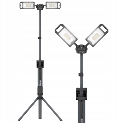 Reflektor triped Scangrip Tower 8 Connect, 8000 lumen, LED, pa bateri