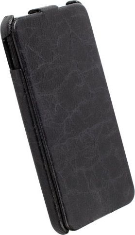 Футрола за телефон Krusell Tumba SlimCover Vintage за HTC One M7, тенка, црна