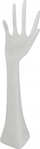 Stativ bizhuterish Boltze Jewelry Stand, 34 cm, dekor në formë dore, i bardhë