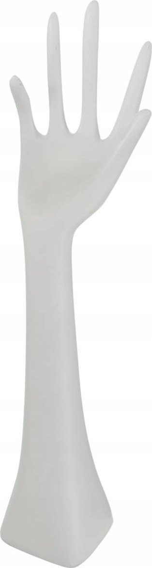 Stativ bizhuterish Boltze Jewelry Stand, 34 cm, dekor në formë dore, i bardhë