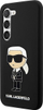 Kapak telefoni Karl Lagerfeld Silicone NFT Ikonik për Samsung Galaxy S23, silikon, NFC, i zi