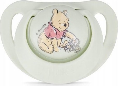 Qetësues për bebe NUK Star Winnie the Pooh, silikoni, 6-18 muaj