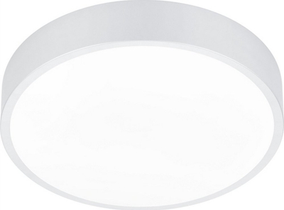 Lampë tavani LED Trio Lighting Waco, CCT, Ø 31cm, e bardhë mat