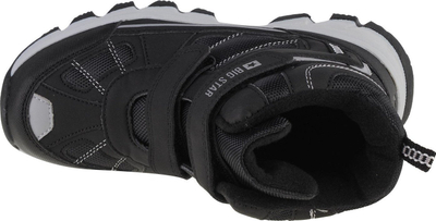Çizme trekking për kalamaj Big Star KK374157, me shirit Velcro, të mbrojtme, të zeza